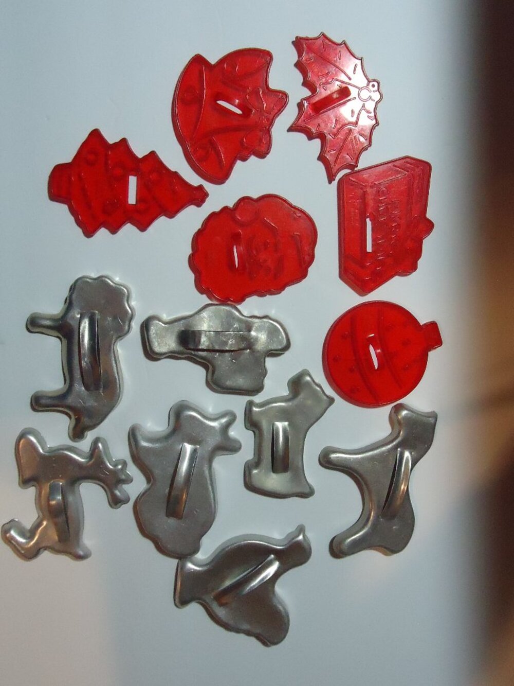 13 Vintage 1950's cookie cutters